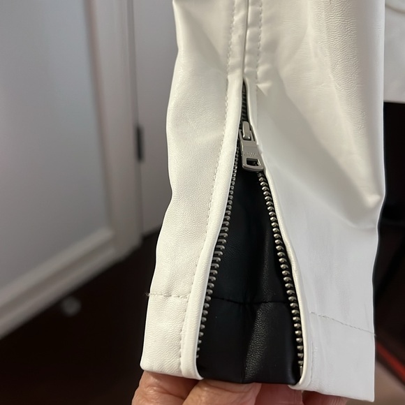 Armani Exchange pleather biker jacket - Picture 4 of 4